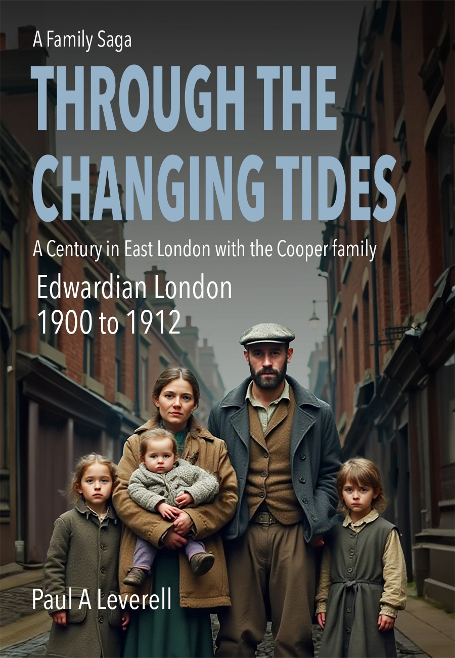 Book 1 cover — Through the Changing Tides: Edwardian London 1900–1912