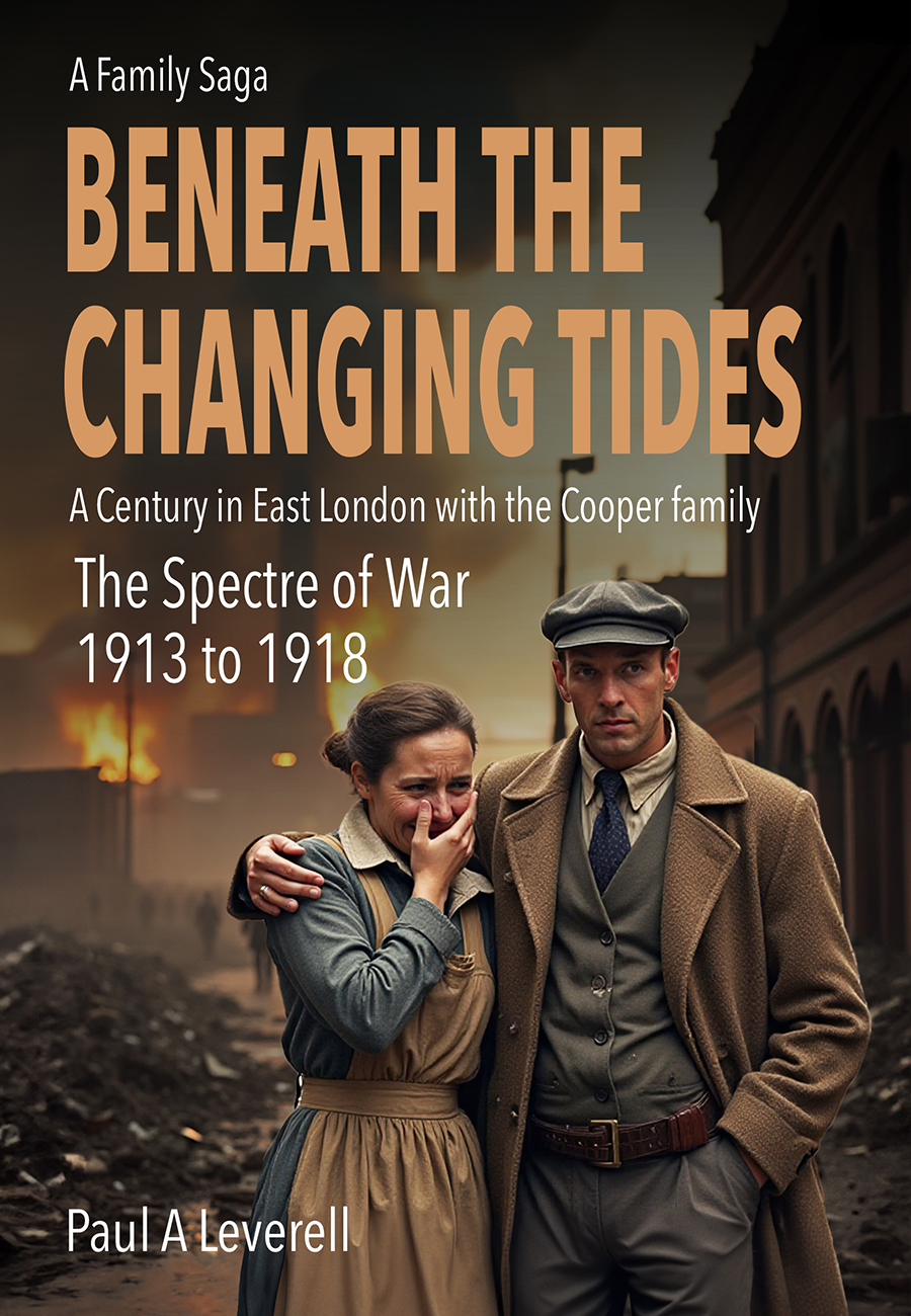 Book 2 cover — Beneath the Changing Tides: The Spectre of War 1913–1918